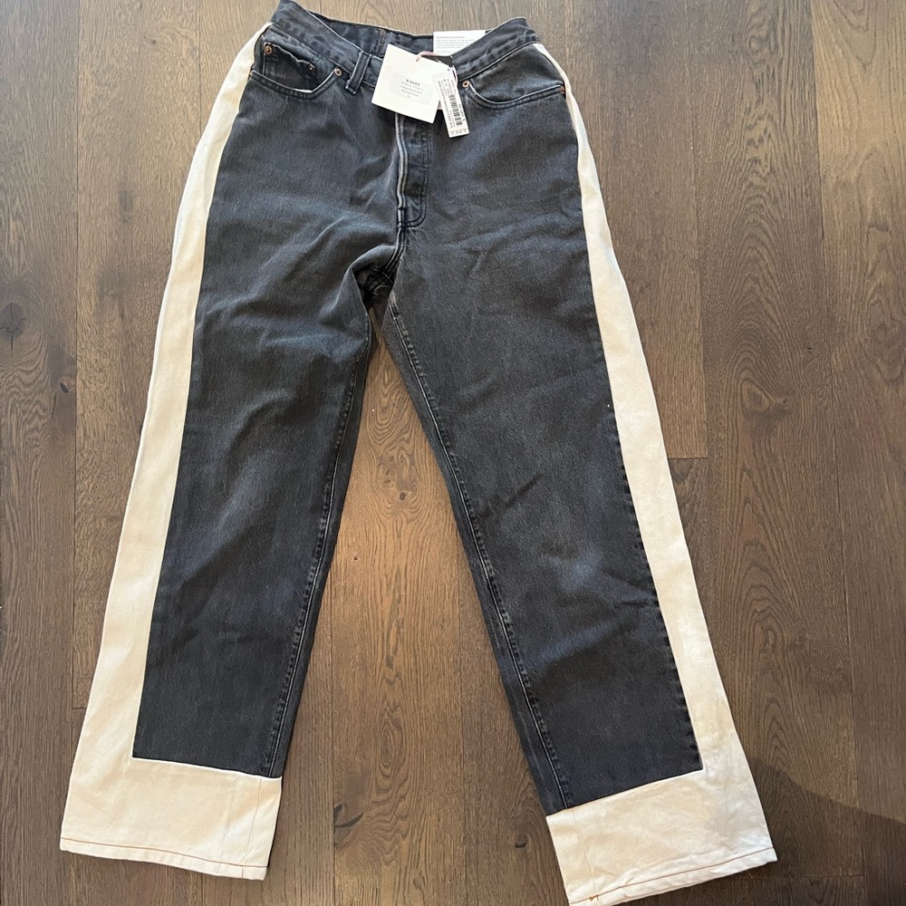 Brand new B SIDES panel stripe jean - NWT - Picture 6 of 7